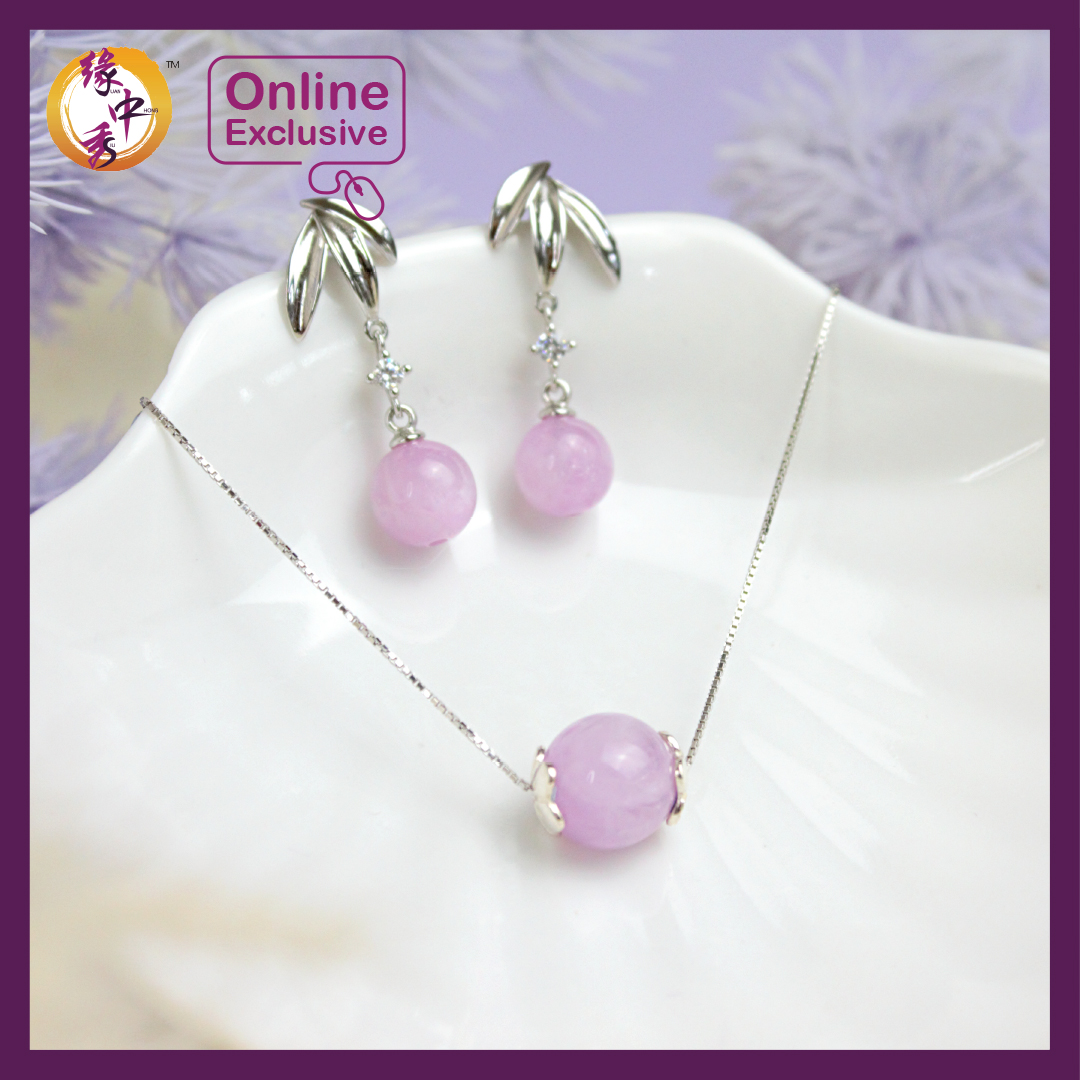 kunzite necklace