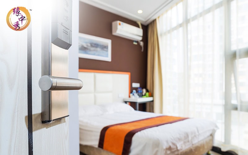 Bedroom with good energy flow