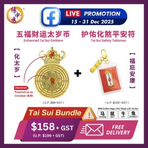 PROMO : Tai Sui Bundle (Tai Sui Emblem + Tai Sui Safety Talisman)