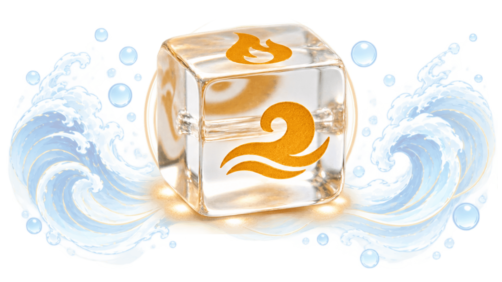 Water Four Elements Engraving