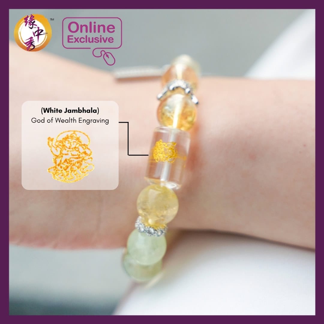 Money Magnet Bracelet 4b - Yuan Zhong Siu Feng Shui